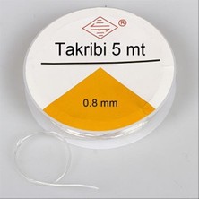 Zero Land Hnrlishp Lastikli Misina 5 - 8 Metre-Beyaz-1
