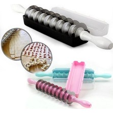 TeknoKapsül Pratik 9 Bıçaklı Mantı Kesme Merdanesi