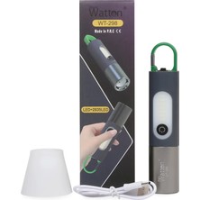 TeknoKapsül Type-C Girişli 750 Lümen Şarjlı Kamp Lambası WT-298