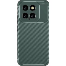 Alvera  Mi 14T Kılıf Auto Fus Karbon Kapak - Koyu Yeşil