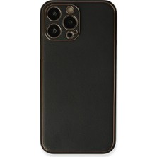 Alvera  Iphone 13 Pro Max Kılıf Co Deri  Kapak - Siyah
