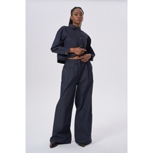 HANIQA Modern ve Şık Günlük Denim Set