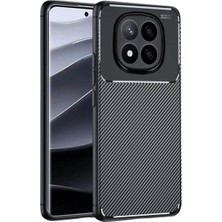 Alvera   Note 14 Pro 5g Kılıf Auto Fus Karbon Kapak - Siyah