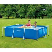 Depomiks 28270 Intex Dikdörtgen Prefabrik Aile Havuzu - 220X150X60 cm