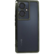 Alvera Vivo V29 Lite Kılıf  Lensli  - Yeşil