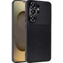 Alvera  Galaxy S26 Ultra Auto Fus Karbon Kapak - Siyah