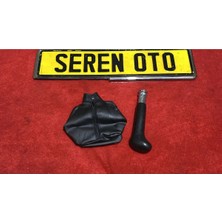 Serenotomotiv Doğan Kartal Şahin Slx Deri Vites Körüğü Fermuarlı + Vites Topuzu