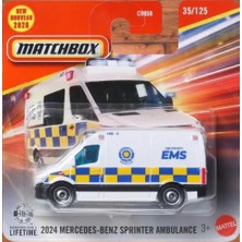 Matchbox 2024 Mercedes Benz Sprinter Ambulance