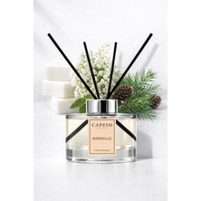 Capeso Marseille Çubuklu Oda Kokusu 150 ml – Beyaz Sabun Kokusu, Uzun Süre Kalıcı, Lüks Ortam Kokusu