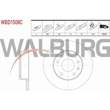 Otoco Land Rover Freelander (Ln) 2.0 Td4 5 Bijon 262X14X66X51 98-07 Fren Diski Ön Düz Kaplamalı Anr 4983