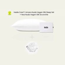 Amara Sleep Set %100 Cupro Vegan Ipek Uyku Seti - Anti-Aging Yastık Kılıfı & Scrunchie