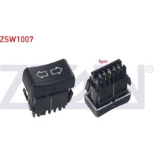 Otoco Renault R9 - R11 1985-2000 Cam Açma Anahtarı Tekli 5 Pin Turuncu Işık 7700705925