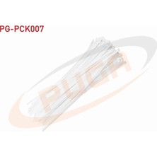 Otoco Plastik Kelepçe Beyaz 3.6 x 100