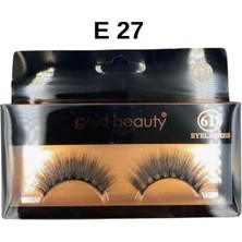 Gold Beauty 6d Eyelashes E27 Takma Kirpik