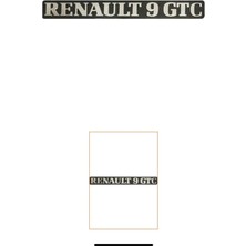 Serenotomotiv Renault 9 Gtc Yazı