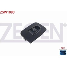 Otoco Fıorıno - Nemo - Bıpper 2007- Cam Açma Anahtarı Tekli 4 Pin Turuncu Işık 735461282|6490.H0|6490.H0