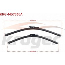 Otoco Cıtroen C4 I (Lc) / Opel Astra (K) Araç Bazlı Silecek Seti 700-600MM 95519040