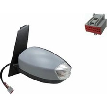 Otoco Ford Focus C-Max Dış Dikiz Aynası Elektrikli Isıtmalı Sinyalli 6 Pin Astarlı Sol 2011- F1CB17683CD