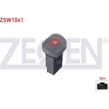 Otoco Renault Clıo Iı 1998-2005 Flaşör Anahtarı 8 Pin Kırmızı Işık 7700421820
