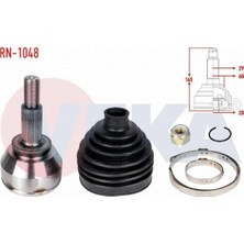 Otoco Renault Trafıc Iıı 1.6 Dcı 29X28X60 Uzunluk 165MM 2014- Aks Kafası Sol-Sağ Ön Dış 391005010R