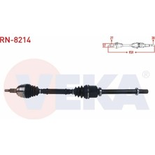 Otoco Renault Laguna Iıı 2.0 Dcı - 2.0i 16V A-T Uzunluk 959MM 2007- Komple Aks Sağ Ön 8200786810