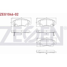 Otoco Toyota Avensıs (T25) 1.6 Vvt-I 2003-2008 Ön Fren Balatası Ikazlı F5110