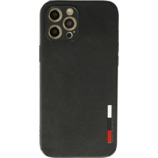 Alvera  Iphone 12 Pro Kılıf Loop Deri  - Siyah
