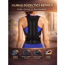 Ankaflex Dik Durus Korsesi Duruş Bozukluğu Için Korse