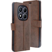 Alvera   Note 14 Pro 4g Kılıf Trend S Plus Kapaklı Kılıf - Taba