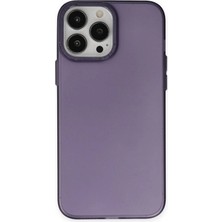 Alvera  Iphone 13 Pro Max Kılıf Modos Metal Kapak - Derin Mor