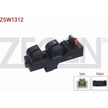 Otoco Honda Cıvıc Vı 1995-2001 Cam Açma Anahtarı Grup 17 Pin 35750-S04-A017ZB|35750-S04-A11ZA