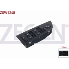 Otoco Bmw 3 SERISI(E90)-X1(E84)-X5(E70)-X6(E71,E72)05-AYNA Ayar ve Cam Açma Anahtarı Grup 18 Pin Krem