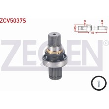 Otoco Volkswagen Transporter Aks Kafası Sol-Sağ Ön Iç Freze Ek Mili 26X30X62 Uzunluk 115 mm 09K409352