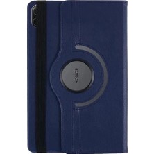 Alvera Huawei Honor Pad X8A Kılıf 360 Tablet Deri Kılıf - Lacivert