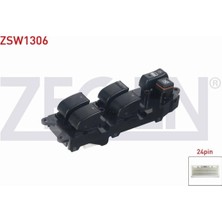 Otoco Toyota Corolla - Avensıs 2001-2008 Kapı Kilit ve Cam Açma Anahtarı Grup 24 Pin 84802-05210