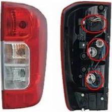 Otoco Nıssan Navara Arka Stop Soket.kablolu Sağ 2015- 265504KJ0A