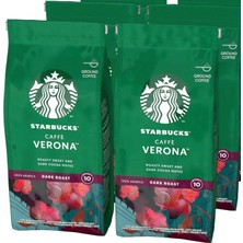 Starbucks Verona Blend Dark Roast Öğütülmüş Kahve 4X200G