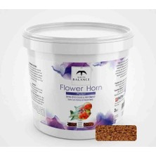 White Balance Flower Horn Balık Yemi 3 kg (Kova)