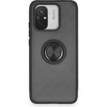 Alvera   12C Kılıf Montreal Yüzüklü  Kapak - Siyah