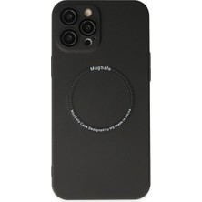 Alvera 12 Pro Kılıf Jack Magneticsafe Lens - Siyah