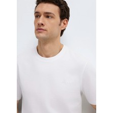 Mavi Mavi Black Beyaz Basic Tişört 0612872-620