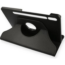 Alvera  Galaxy T860 Tab S6 10.5 Kılıf 360 Tablet Deri Kılıf - Siyah