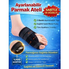 Ankaflex Medikal Halluksvalgus Gece Ayak Başparmak Ateli Ayak Başparmak Kemik Düzelticiatel Parmak Çıkıntısı