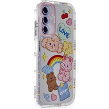 Alvera Galaxy A25 5g Kılıf Reflexion Desenli Kapak - Desen 4