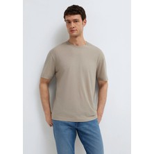Mavi Bej Basic Tişört 0613338-70352
