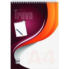 Keskin Color Truva Spiralli Bloknot A4 Çizgili 40 Yaprak 1ADET Karışık Renk Yollanmaktadır Beyaz Tek Ebat Büyük Boy Spiralli Çizgisiz Not Defteri Karton A4 40 Yaprak