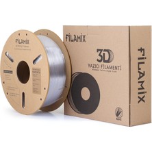 Filamix Hyper Petg Uzay Şeffaf Filament 1,75MM 1kg - Bisiparisver