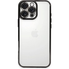 Alvera  Iphone 16 Pro Kılıf  Lensli  - Siyah