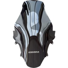 Moparsan Honda Pcx 21-24 Uyumlu Füme 4mm Ön Cam Siperlik