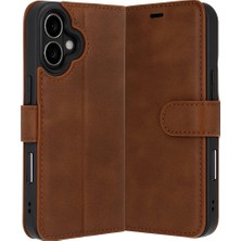 Alvera 17 Trend S Plus Kapaklı Kılıf - Taba